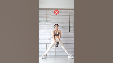 💭Don’t feel the SUMO SQUAT in your glutes🍑? . . . 🔎Let’t fix that👀