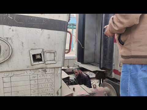 عملية ربط الجرار الهنشيل بالعربات