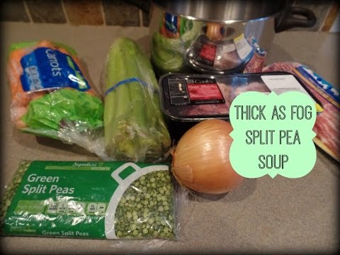 فيديو: حساء البازلاء السميكة