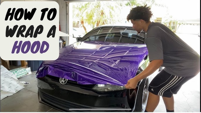 How to VINYL WRAP A CAR in your own garage - Quick, cheap, & easy