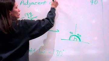 7th Grade Lesson 40 - Sum of the Angle Measures of a Triangle + Angle Pairs