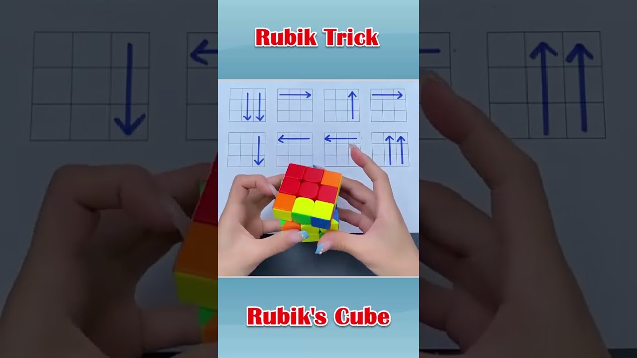 How To Solve A Rubik S Cube 3x3 In 1 Minute