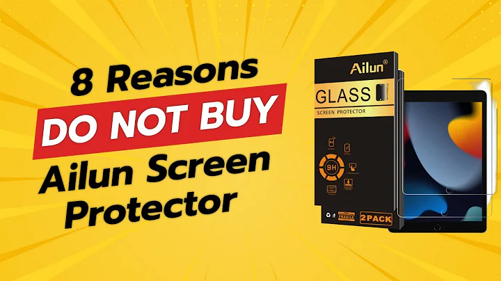 DON'T BUY Ailun Screen Protector BEFORE WATCHING THIS VIDEO! (8 Reasons)