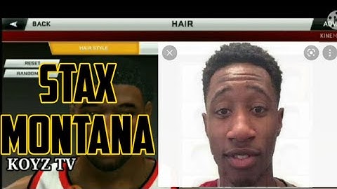 Stax Montana Nba2k20 face creation for android users