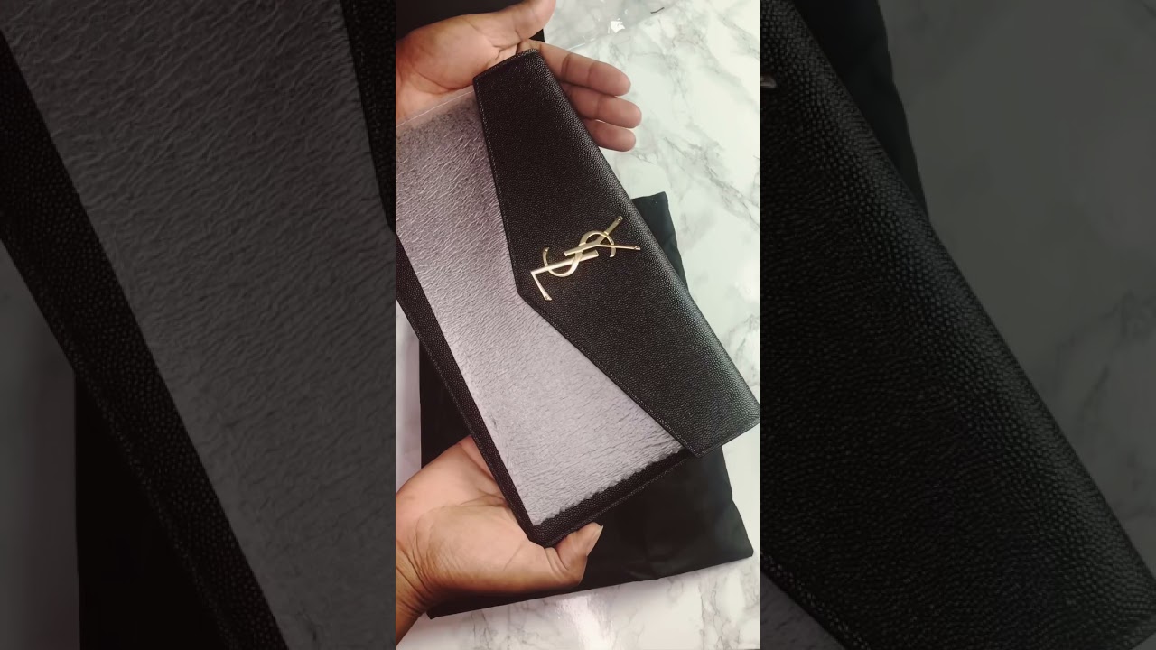 Saint Laurent unboxing! First matchesfashion purchase:) ysl uptown pouch! 