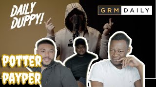 Potter Payper - Daily Duppy | GRM *Reaction Video*