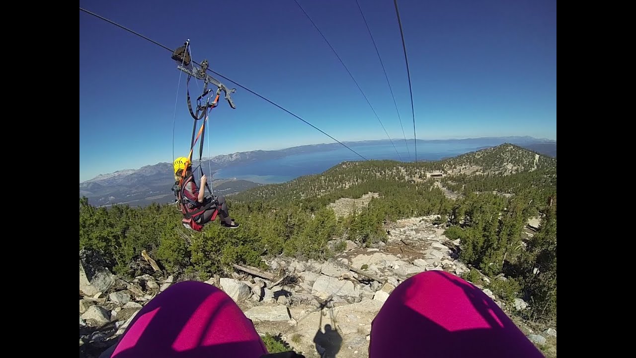 Lake tahoe zip line