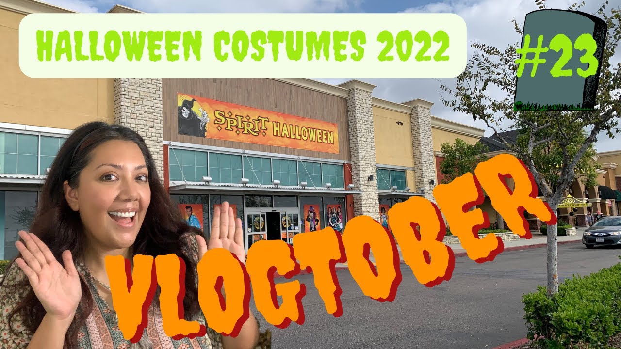 VLOGTOBER 23rd: Spirit Halloween Costume Ideas and Decor Inspiration ...