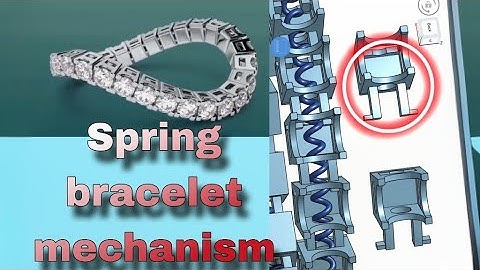 spring bracelet mechanism explanation tutorial spring bangle making tutorial spring lock