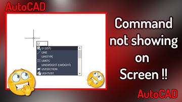AutoCAD Command Not Showing Beside Cursor? Fix Command Missing Beside Cursor? (Instant Solution!)