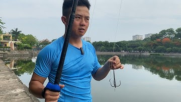 Test thực tế lưỡi câu ba tiêu săn hàng thép 2 5 li - ĐÃ TEST THỰC TẾ