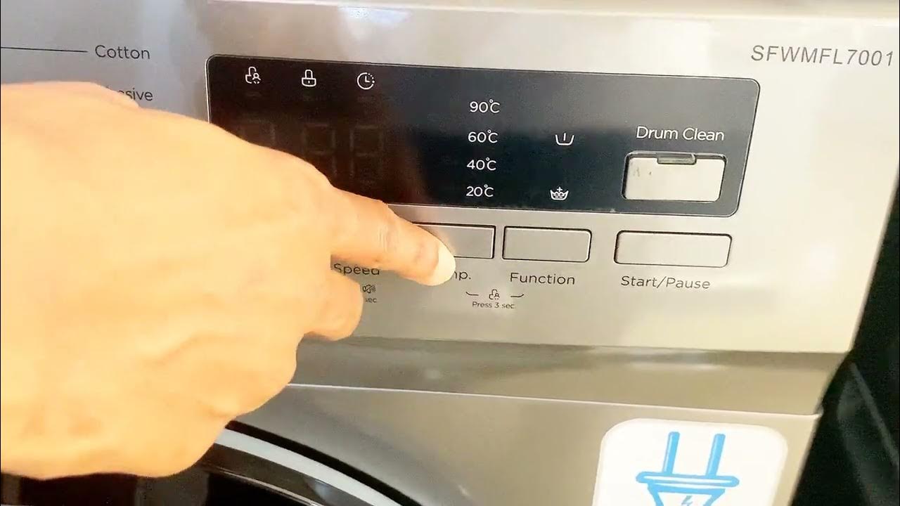 How To Operate Scanfrost Washing Machine YouTube
