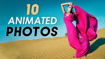 10 cool animated 2.5D parallax cinemagraphs for models