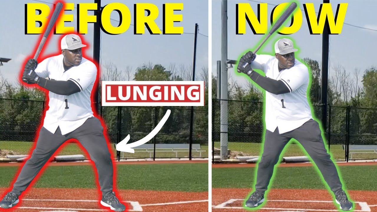 How to STOP LUNGING in a Baseball Swing (3 Unique Hitting Drills That Your Weight Back) - YouTube