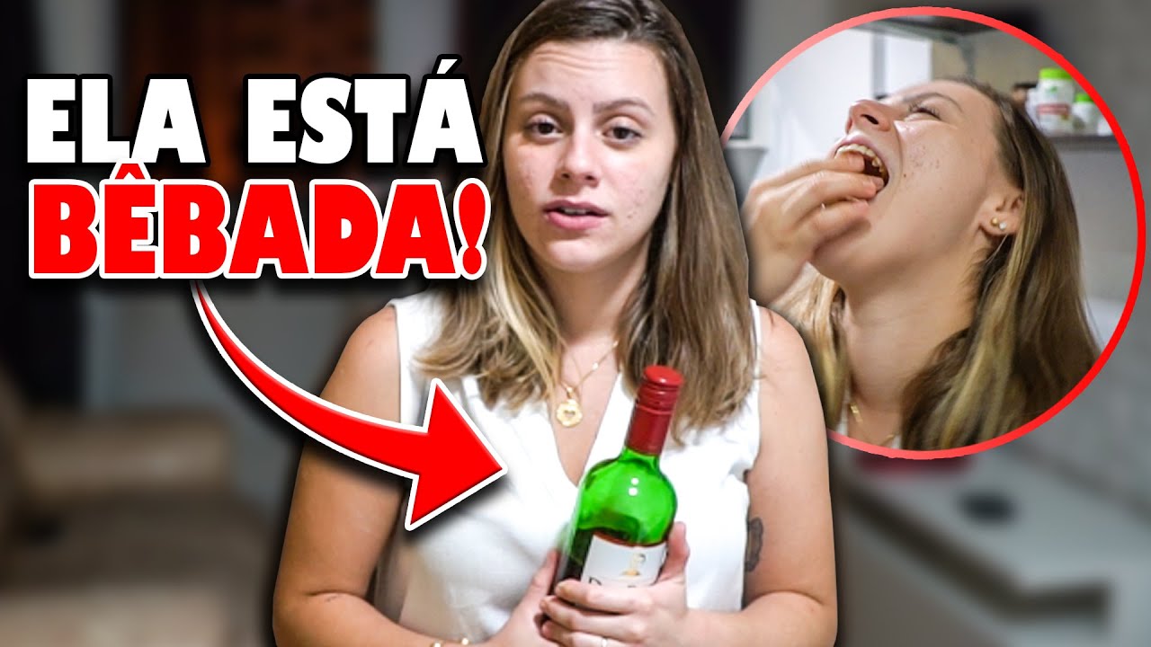BEATRIZ FICOU BÊBADA E COMEU DEMAIS! #8 - YouTube