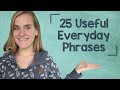 German Lesson (82) - 25 Useful Everyday Phrases - A2