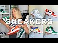 SNEAKER COLLECTION PART 2 + HOW TO STYLE | JORDANS, DUNKS, AF1, CONVERSE