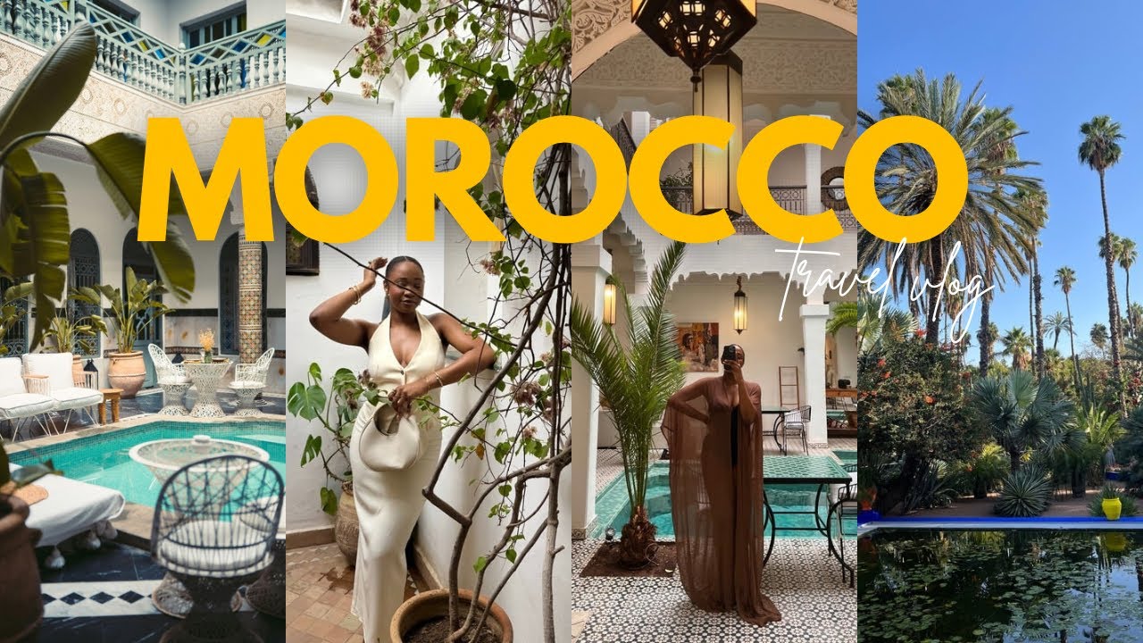 MARRAKECH 🇲🇦 Travel Vlog| Hotel + Riad Staycation | Agafay Desert, Jardin Majorelle | Cost & Details