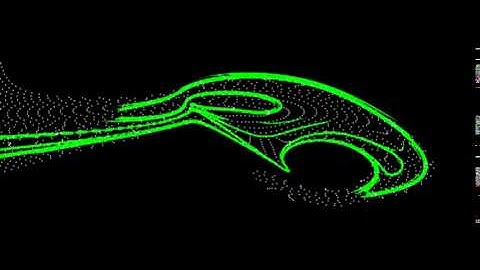 Validation of forward-time FTLE field for vortex shedding
