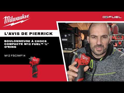 M12 FUEL™ ¼″ O’RING Compact Impact Wrench M12 FSCIWF14 - Pierrick's Review