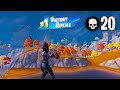 High Kill Solo Win Gameplay 🏆 Fortnite Ranked (Season 3)