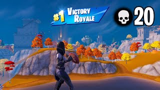 High Kill Solo Win Gameplay 🏆 Fortnite Ranked (Season 3)