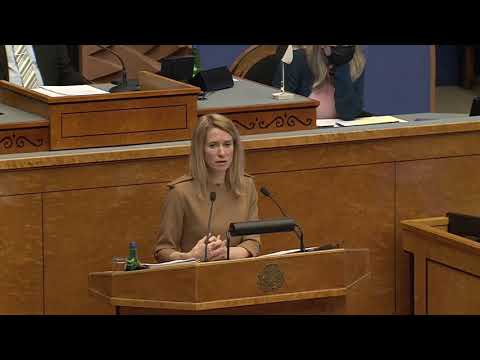 Riigikogu istung, 22. veebruar 2021