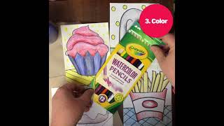 Watercolor Pencils  Elementary Art