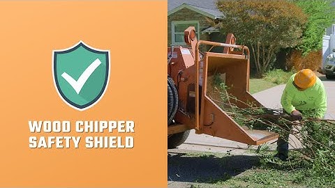 Wood Chipper Safety Shield Promo Video | Prevent wood chipper injuries and accidents.