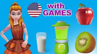 My Bakery Empire: Apple Milk Smoothie | LEARN ENGLISH WITH GAMES