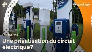 Bornes électriques : Hydro-Québec va laisser sa place au privé