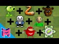 Plants vs Zombies Fusion Hack Animation (Pea + Slither + FNAF + Sans + Baldi + Knuckles + Plantfood)