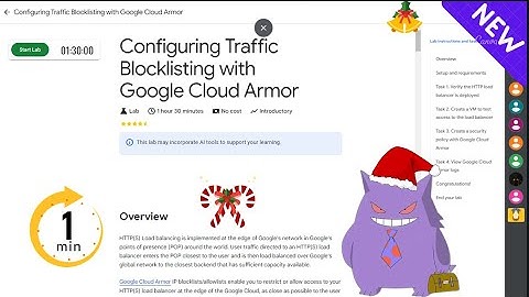 Configuring Traffic Blocklisting with Google Cloud  | #2024 | #|#qwiklabs