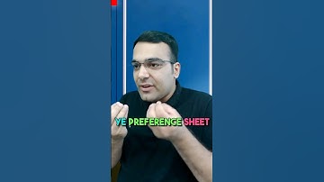 College Preference Sheet कैसे बनाये ?🎓📋 #shorts