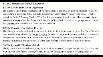 The Structure of Power as a Gatekeeper: An Ontological Analysis of Hierarchical Containment