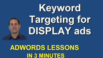 Keyword Targeting for Display ads in AdWords