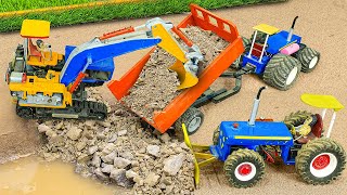 diy tractor making road construction | diy tractor | water pump | @KeepVilla | DongAnh mini