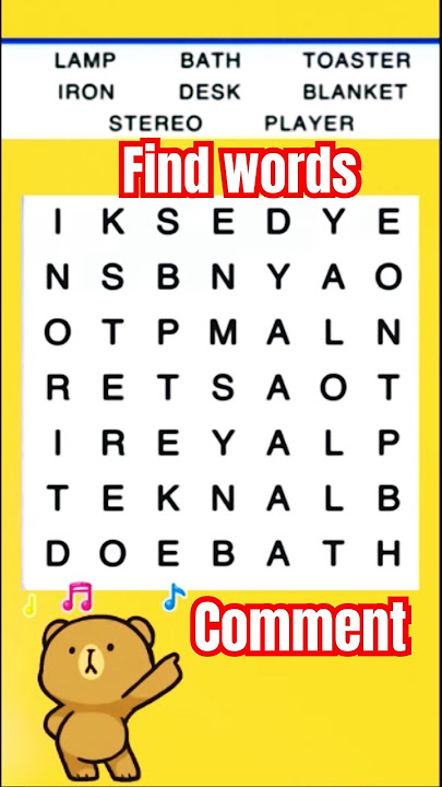 Words search game #wordsearch #puzzle