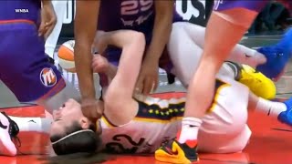 Alyssa Thomas suspended over Caitlin Clark throat incident