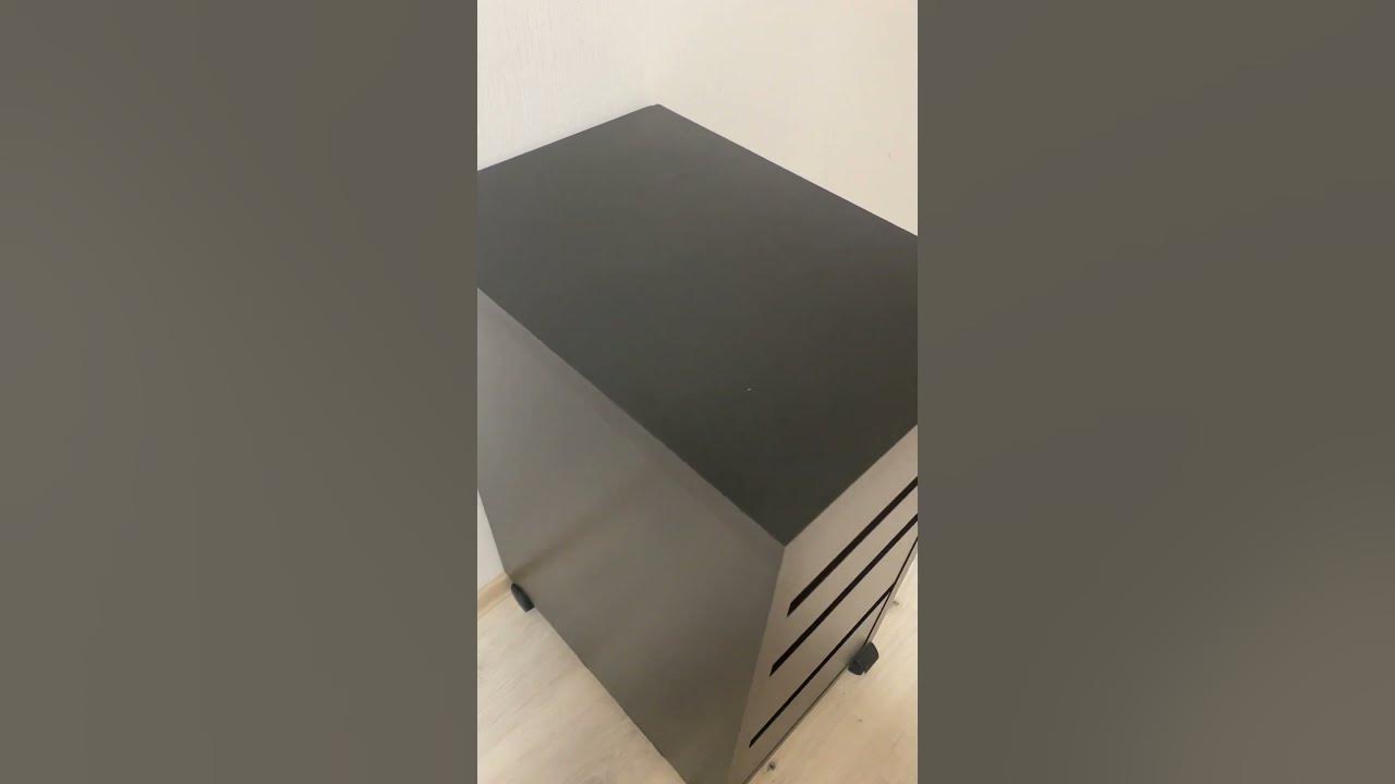 Тумба IKEA micke / Икеа микке черная - YouTube