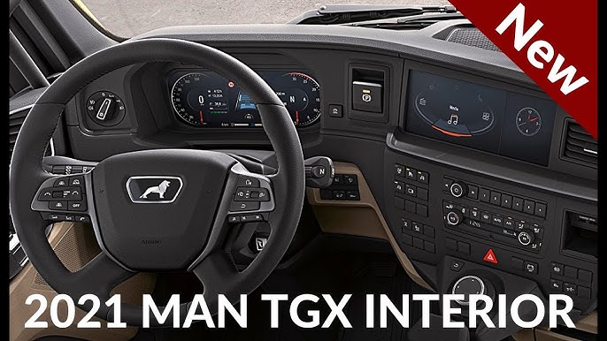 All New 2023 MAN TGS truck - INTERIOR 