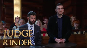 Judge Rinder Has Trouble With Defendants