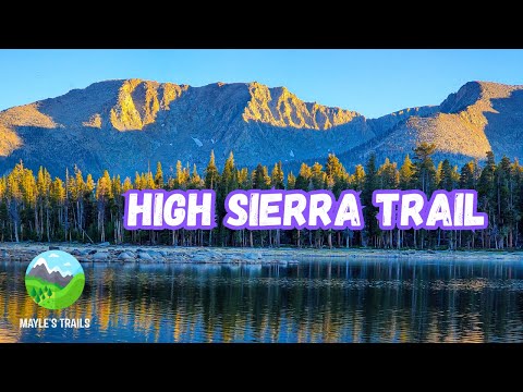 High Sierra Trail | Bear Sighting! | Solo Backpacking | 4K