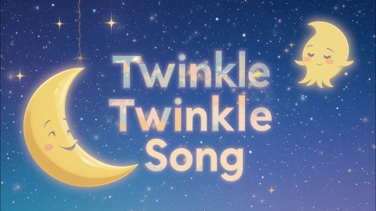 Twinkle Twinkle Little Star | Relaxing Lullaby & Kids Song