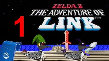 Zelda II: The Adventure of Link Part 1 - Kill The Bubbles!