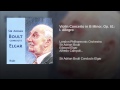 Miniature de la vidéo de la chanson Violin Concerto In B Minor, Op. 61: I. Allegro