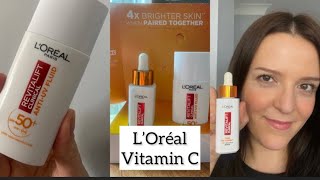 New L’Oréal revitalift clinical: vitamin C & SPF50+