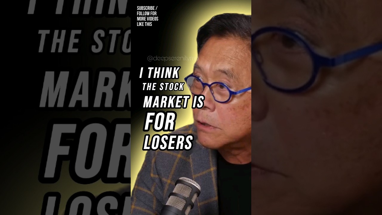 Watch this before investing into the Stock Market (Robert Kiyosaki) bekijken op YouTube Watch this before investing into the Stock Market (Robert Kiyosaki) bekijken op YouTube