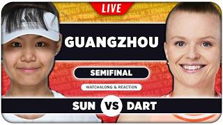 Information SUN vs DART • WTA Guangzhou 2026 SF • LIVE Tennis Watchalong News
