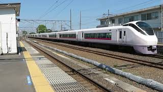 常磐線　E657系カツK19編成　70M　特急ときわ70号 品川 行　友部駅到着　2026.05.17